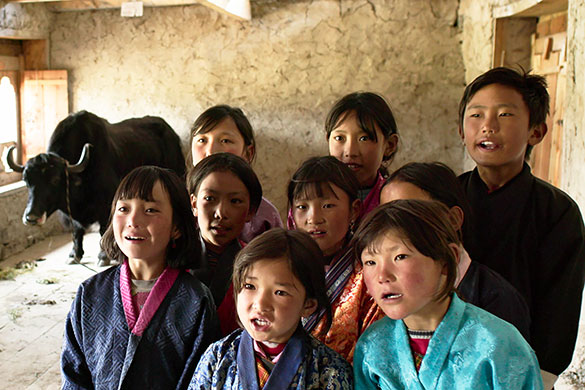 ブータン　山の学校、画像2